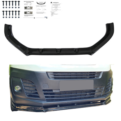 FS01.011 - Frontsplitter passend für PEUGEOT Expert 3. Generation 2016+ mit ABE TÜV Hochglanz Schwarz