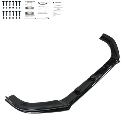 FS01.011 - Frontsplitter passend für PEUGEOT Expert 3. Generation 2016+ mit ABE TÜV Hochglanz Schwarz
