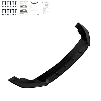Frontsplitter passend für SEAT Leon FR MK4 2020+ mit ABE TÜV Hochglanz Schwarz