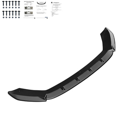 Frontsplitter passend für SEAT Leon FR MK3 2012-2016 mit ABE TÜV Hochglanz Schwarz