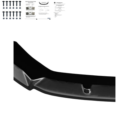 Frontsplitter passend für SEAT Leon FR MK3 2012-2016 mit ABE TÜV Hochglanz Schwarz