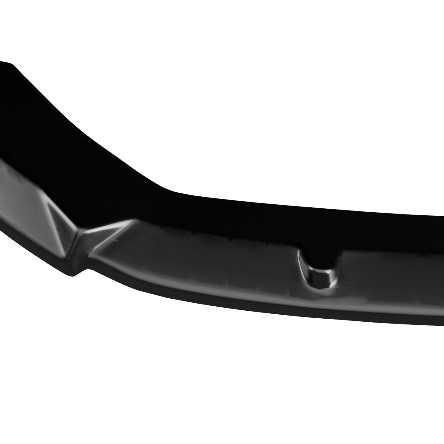 Frontsplitter passend für SEAT Leon FR MK3 2012-2016 mit ABE TÜV Hochglanz Schwarz