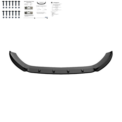 Frontsplitter passend für SEAT Leon FR MK3 2012-2016 Version 2 mit ABE TÜV Hochglanz Schwarz
