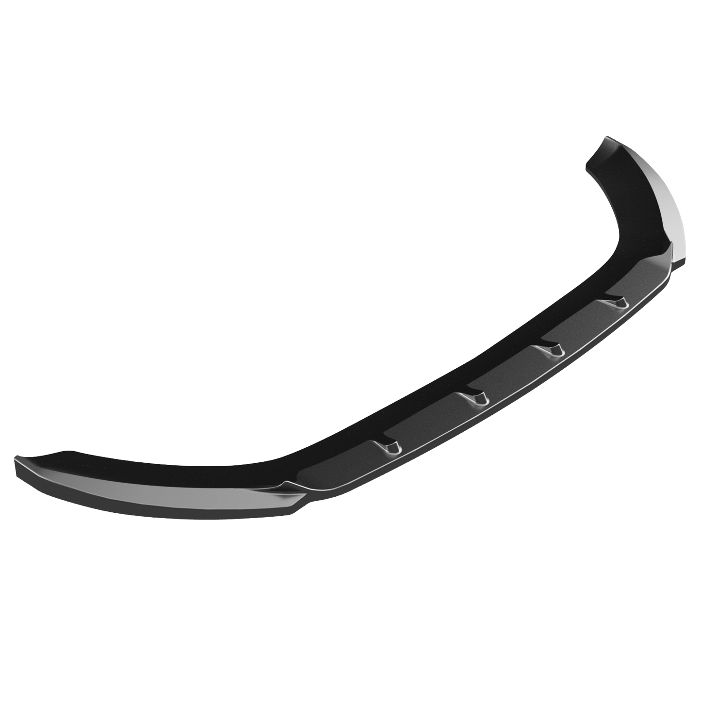 Frontsplitter passend für SEAT Leon FR MK3 2012-2016 Version 2 mit ABE TÜV Hochglanz Schwarz