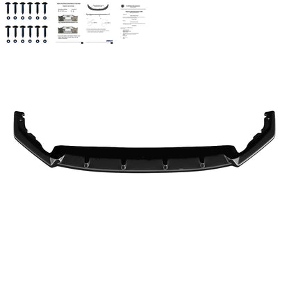 Frontsplitter passend für Skoda Octavia RS MK4 2020+ mit ABE TÜV Hochglanz Schwarz
