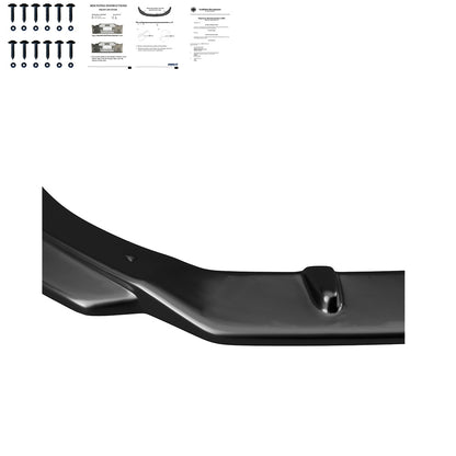 Frontsplitter passend für Skoda Octavia RS MK3 2013-2016 mit ABE TÜV Hochglanz Schwarz