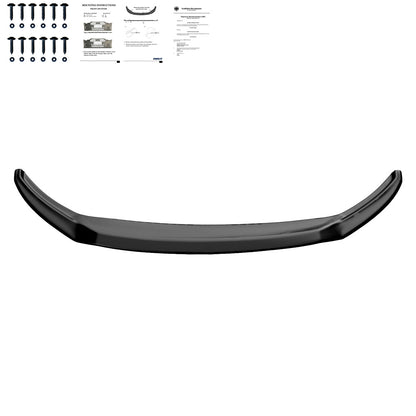 Frontsplitter passend für SKODA Superb MK3 2015-2018 mit ABE TÜV Hochglanz Schwarz