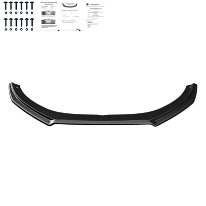 Frontsplitter passend für Volvo V40 R-Design 2012-2019 mit ABE TÜV Hochglanz Schwarz