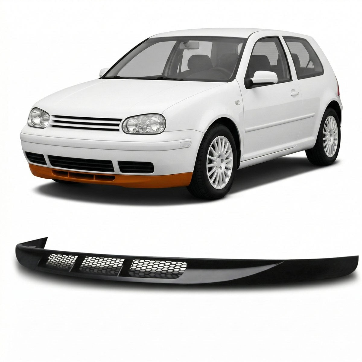 Frontsplitter Schwarz passend für VW Golf 4 1998-2003