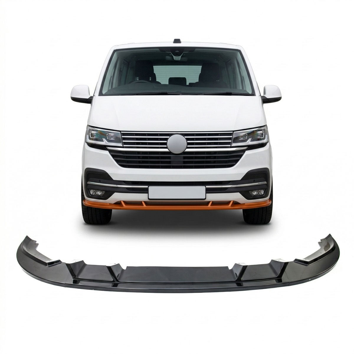 Frontstoßstange Spoiler Splitter passend für VW T6.1 2019-2024