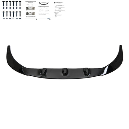 FS01.013 - Frontsplitter passend für VW Transporter T5.1 Sportline 2010-2015 mit ABE TÜV Hochglanz Schwarz