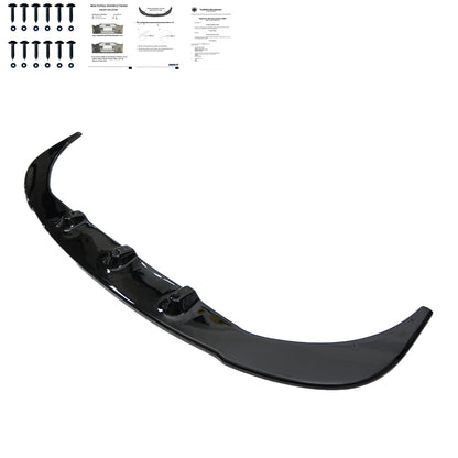 FS01.013 - Frontsplitter passend für VW Transporter T5.1 Sportline 2010-2015 mit ABE TÜV Hochglanz Schwarz