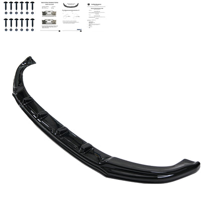 FS01.018 - Frontsplitter passend für VW Transporter T5.1 2010-2015 mit ABE TÜV Hochglanz Schwarz