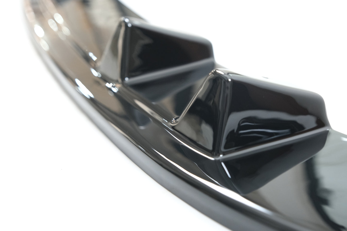 FS01.021 - Frontsplitter passend für VW Transporter T6.1 2019-2024 Version 2 mit ABE TÜV Hochglanz Schwarz