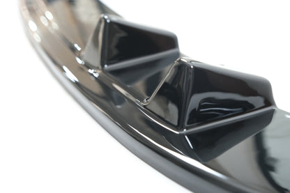 FS01.021 - Frontsplitter passend für VW Transporter T6.1 2019-2024 Version 2 mit ABE TÜV Hochglanz Schwarz