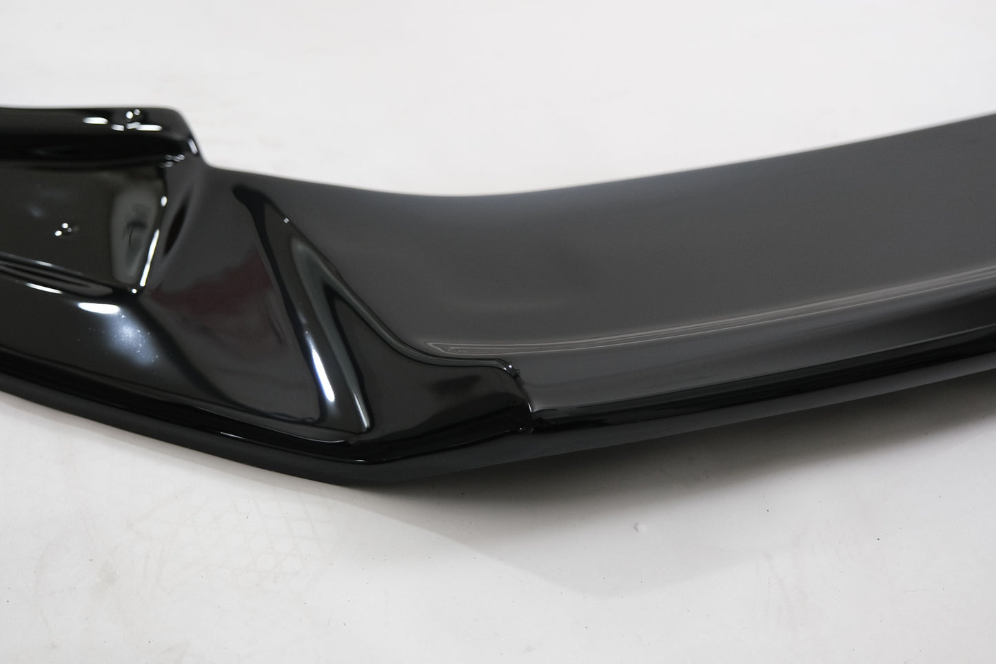 Frontsplitter passend für VW Golf MK 7.5 R 2017-2020 Version 2 mit ABE TÜV Hochglanz Schwarz