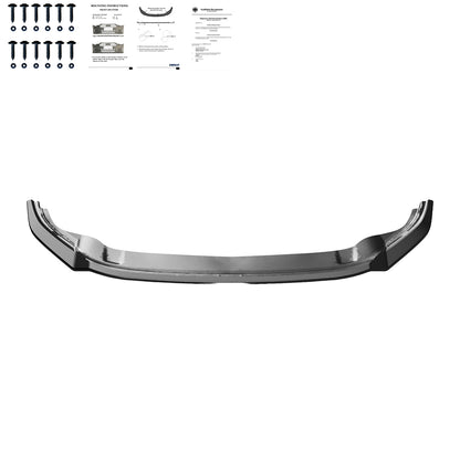 Frontsplitter passend für VW Golf MK 7 R / R-Line 2013-2016 mit ABE TÜV Hochglanz Schwarz