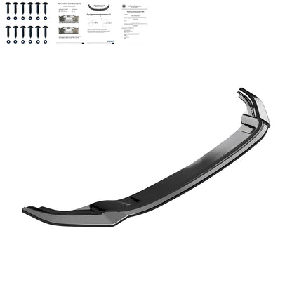 Frontsplitter passend für VW Golf MK 7 R / R-Line 2013-2016 mit ABE TÜV Hochglanz Schwarz