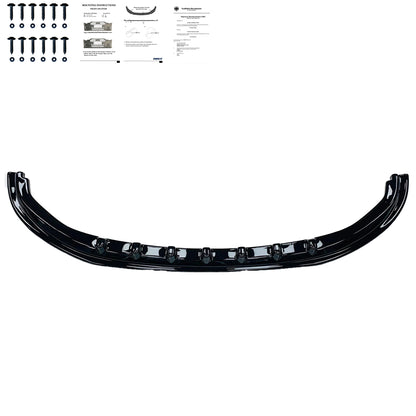 Frontsplitter passend für VW Transporter T6.1 2019-2021 Version 4 mit ABE TÜV Hochglanz Schwarz