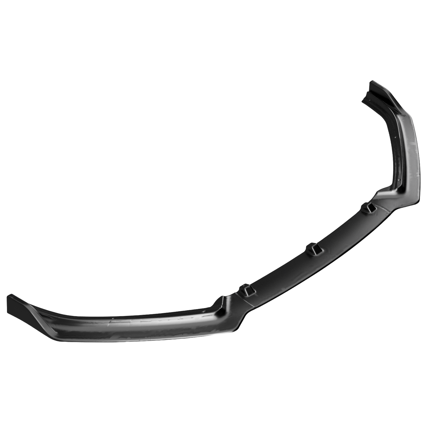 Frontsplitter passend für VW Polo MK5 6R/6C 2009-2017 mit ABE TÜV Hochglanz Schwarz