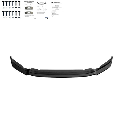 Frontsplitter passend für VW Tiguan MK2 R-Line 2015-2020 mit ABE TÜV Hochglanz Schwarz