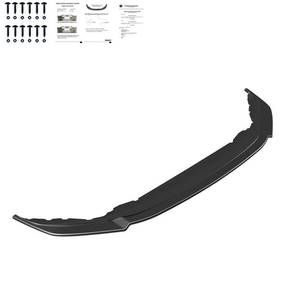 Frontsplitter passend für VW Tiguan MK2 R-Line 2015-2020 mit ABE TÜV Hochglanz Schwarz