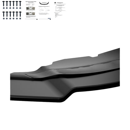 Frontsplitter passend für VW Tiguan MK2 R-Line 2015-2020 mit ABE TÜV Hochglanz Schwarz