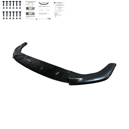 Frontsplitter passend für VW Golf MK 8 GTI / GTE / R Line 2020-2024 v2 mit ABE TÜV Hochglanz Schwarz