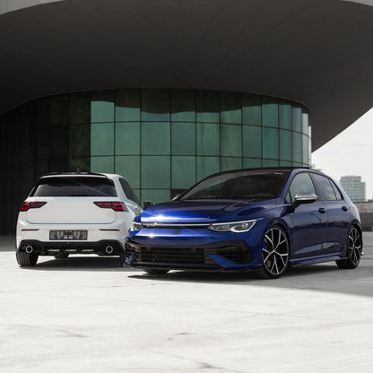 Frontsplitter Hochglanz Schwarz passend für VW Golf MK 8 R 2020-2024 mit ABE TÜV