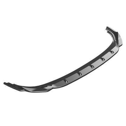 Frontsplitter Hochglanz Schwarz passend für VW Golf MK 8 R 2020-2024 mit ABE TÜV