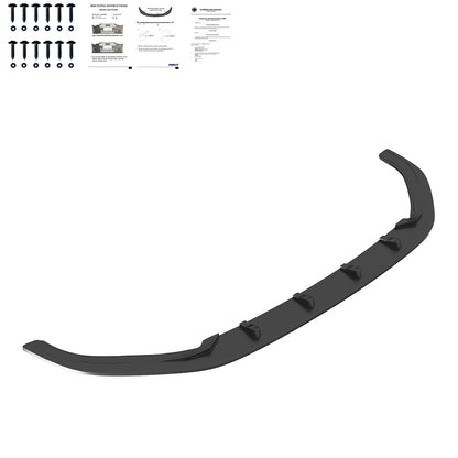 FS01.154 - Frontsplitter passend für VW Golf Mk7 GTI 2013-2016 Hochglanz Schwarz
