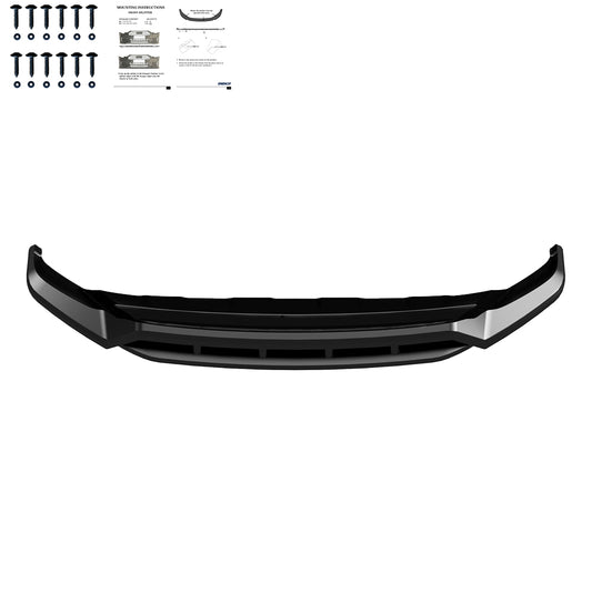 FS01.175 - Frontsplitter passend für VW Touareg R-Line Mk3 Facelift 2024+ Hochglanz Schwarz