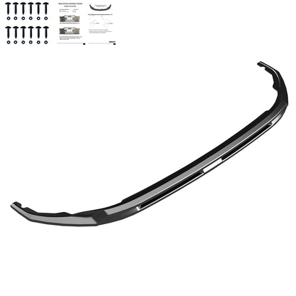 Frontsplitter passend für VW Transporter T7 2024+ Hochglanz Schwarz