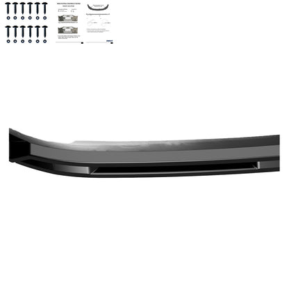Frontsplitter passend für VW Transporter T7 2024+ Hochglanz Schwarz