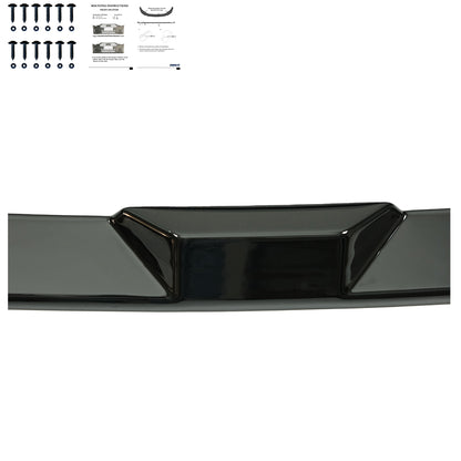 Frontsplitter passend für VW Transporter T7 2024+ Hochglanz Schwarz