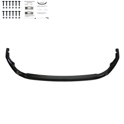 Frontsplitter passend für VW Transporter T7 2024+ v2 Hochglanz Schwarz