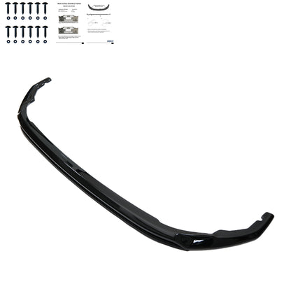 Frontsplitter passend für VW Transporter T7 2024+ v2 Hochglanz Schwarz
