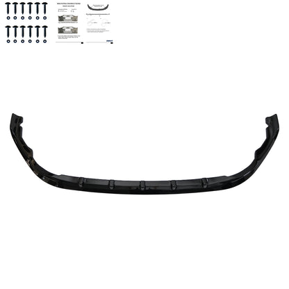Frontsplitter passend für VW Transporter T7 2024+ v5 Hochglanz Schwarz