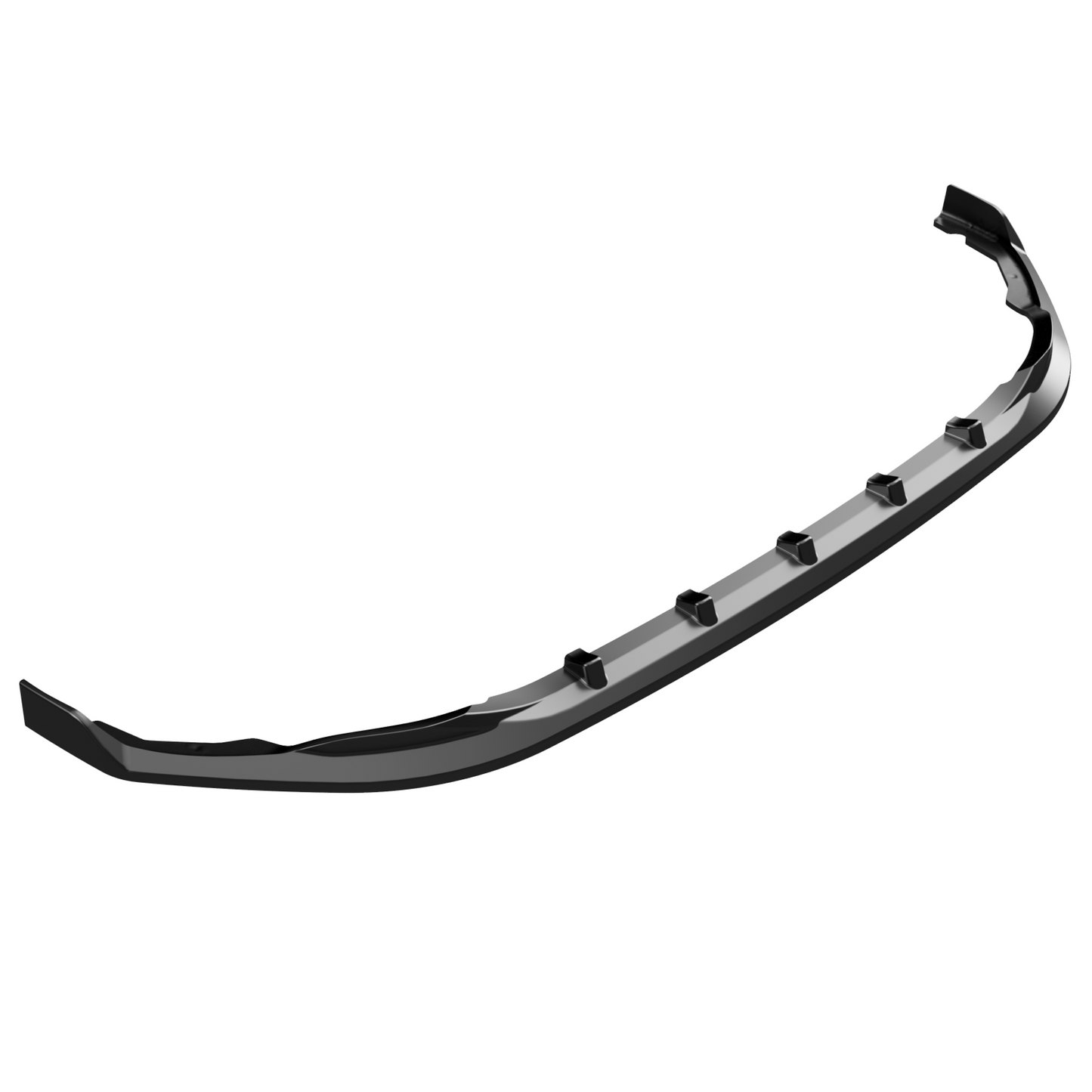 Frontsplitter passend für VW Transporter T7 2024+ v5 Hochglanz Schwarz
