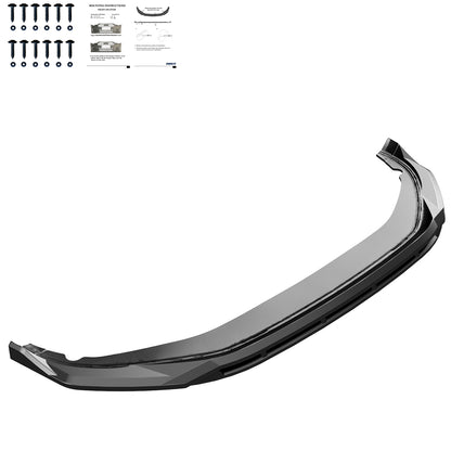 Frontsplitter passend für VW Volkswagen Tayron R-Line Mk1 2025+ Hochglanz Schwarz