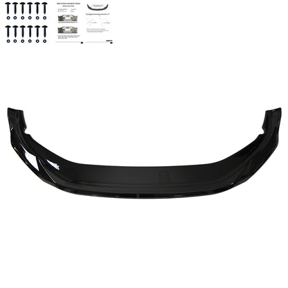 Frontsplitter passend für VW Volkswagen Tayron R-Line Mk1 2025+ Hochglanz Schwarz