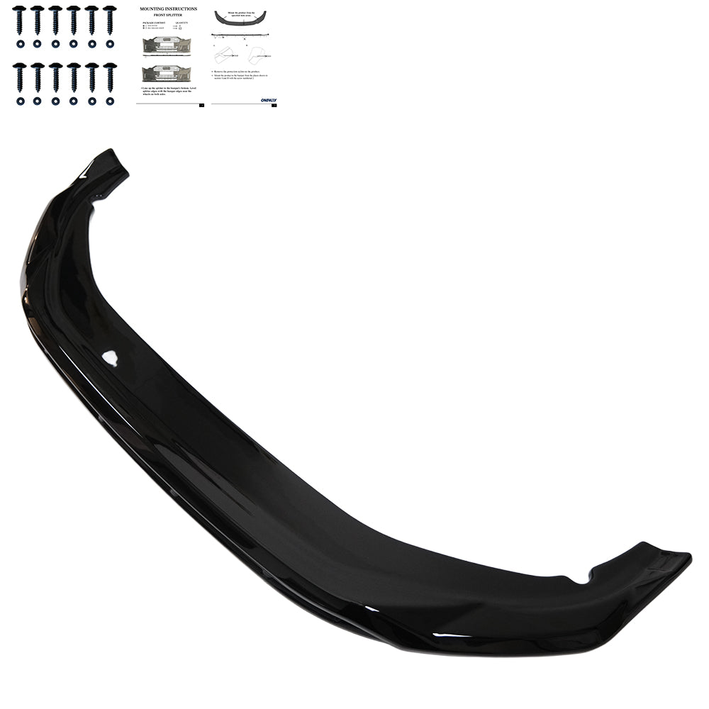 Frontsplitter passend für VW Volkswagen Tayron R-Line Mk1 2025+ Hochglanz Schwarz
