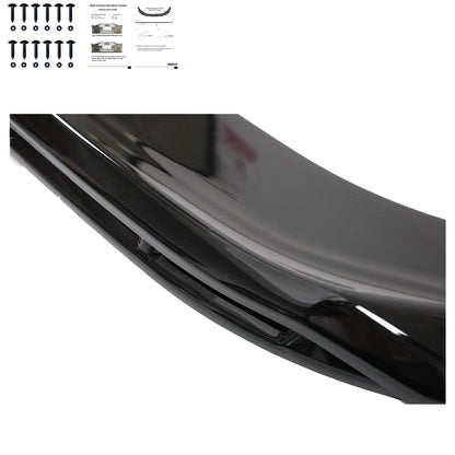 Frontsplitter passend für VW Volkswagen Tayron R-Line Mk1 2025+ Hochglanz Schwarz