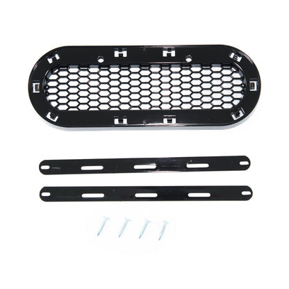 Emblemhalter 272x92mm Hochglanz Schwarz passend für Audi Modelle 2008-2024