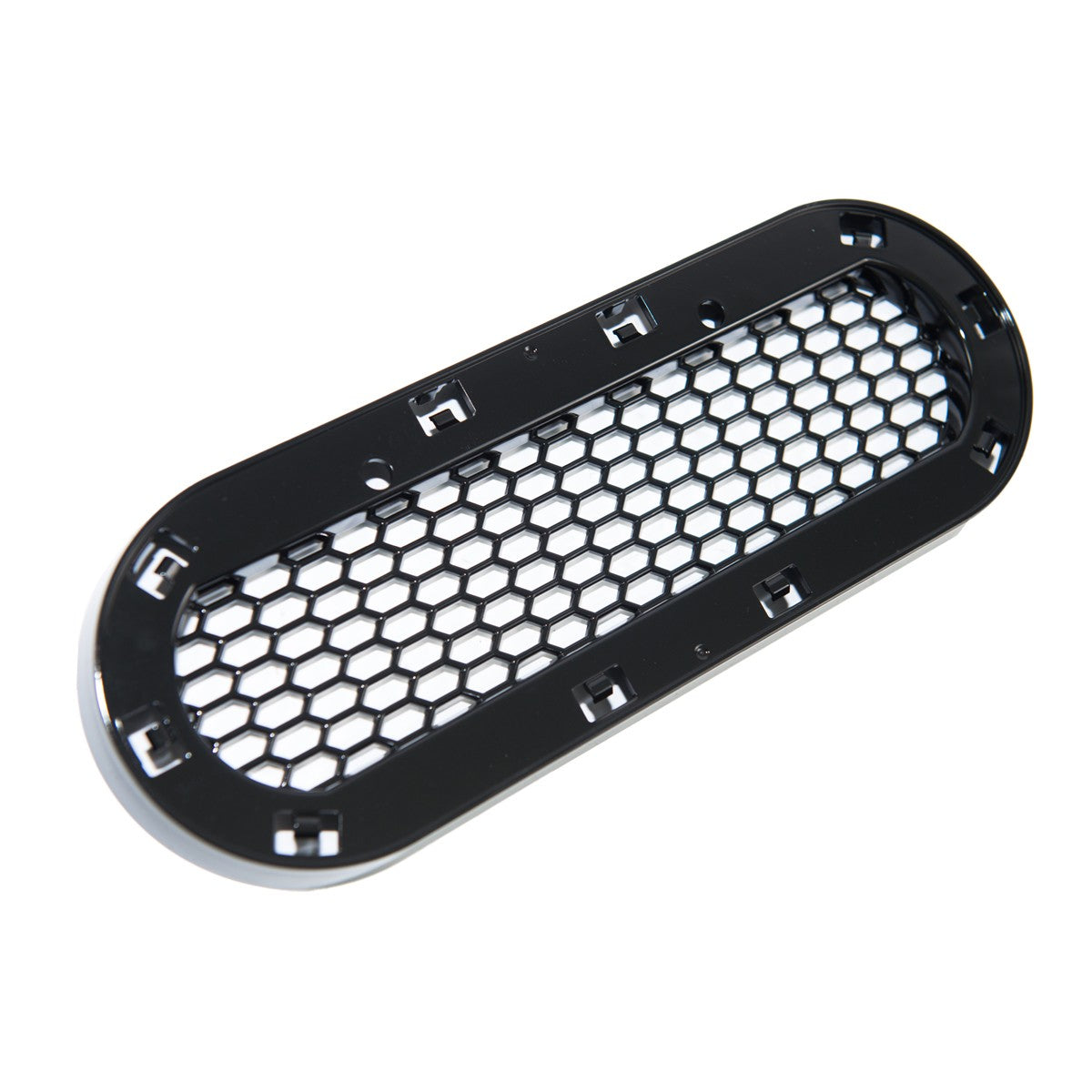 Emblemhalter 272x92mm Hochglanz Schwarz passend für Audi Modelle 2008-2024
