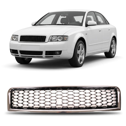 Sportgrill Chrom passend für Audi A4 B6 8E Limousine Avant 2000-2004