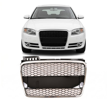 Kühlergrill Chrom passend für Audi A4 B7 8E Limousine Avant 2004-2008