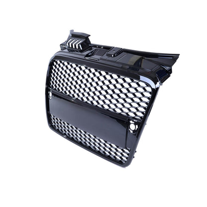 Sportgrill Hochglanz Schwarz passend für Audi A4 B7 2004-2008