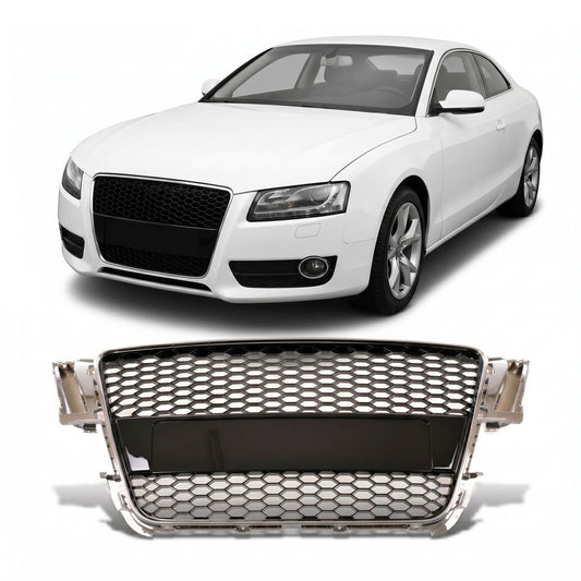 Kühlergrill Chrom passend für Audi A5 8T Coupé Cabrio Sportback 2007-2011