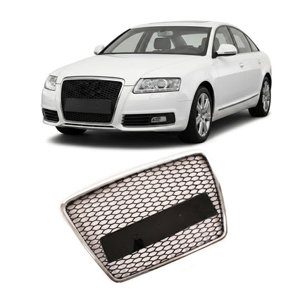 Sportgrill Chrom passend für Audi A6 C6 4F Facelift 2008-2011